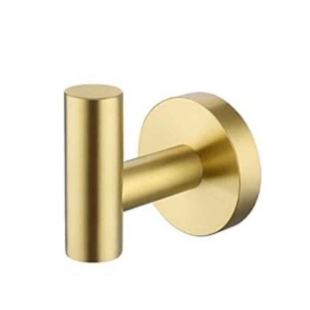 NEW Brushed Gold Wall Hook (1) KES